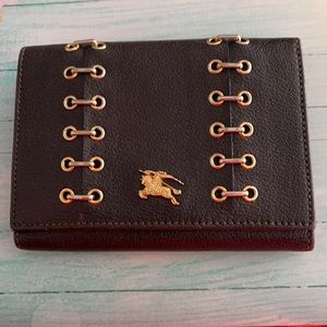 Authentic Burberry Leather Wallet